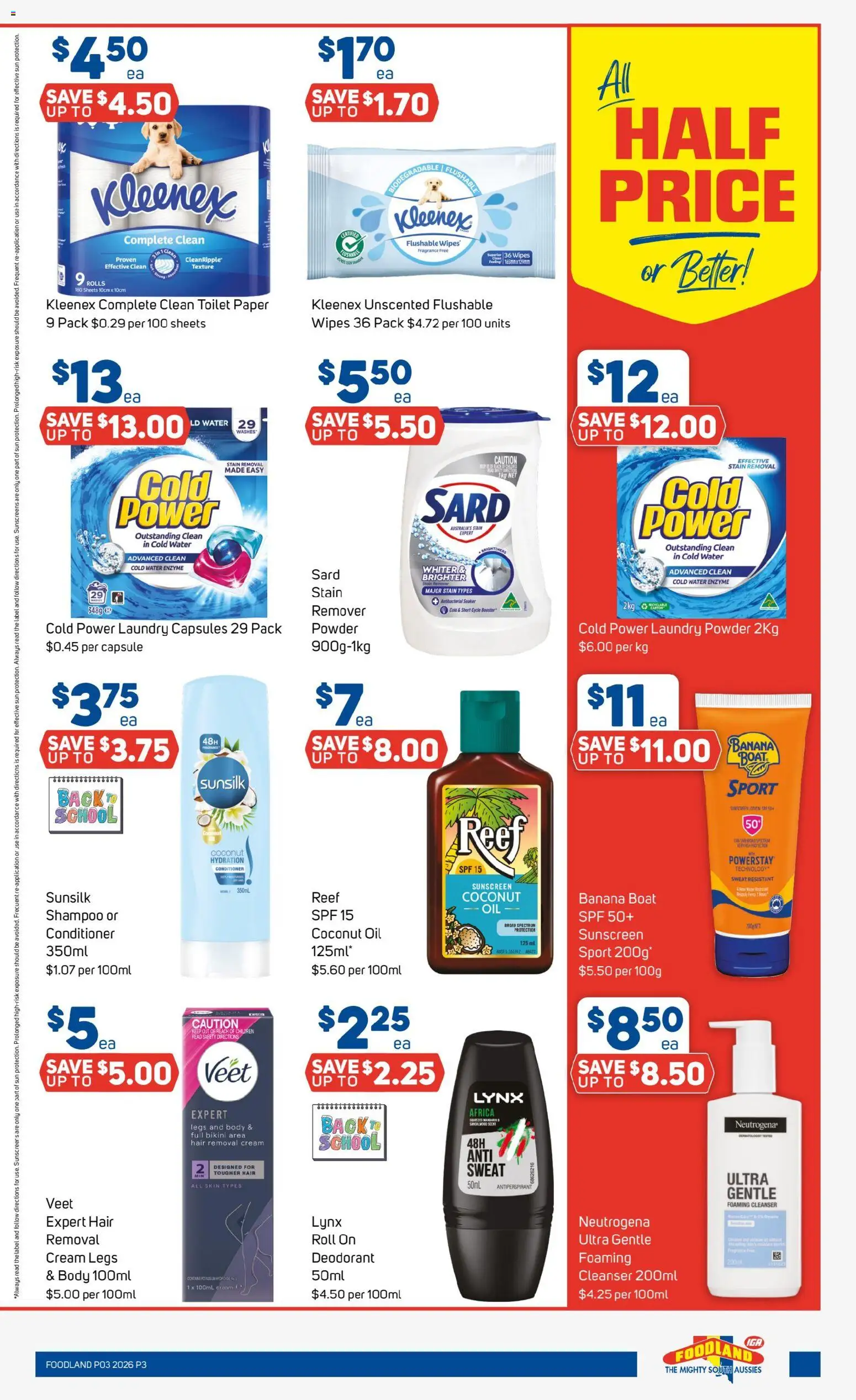 Foodland  Catalogue  - page 3- valid from 14/01/2026