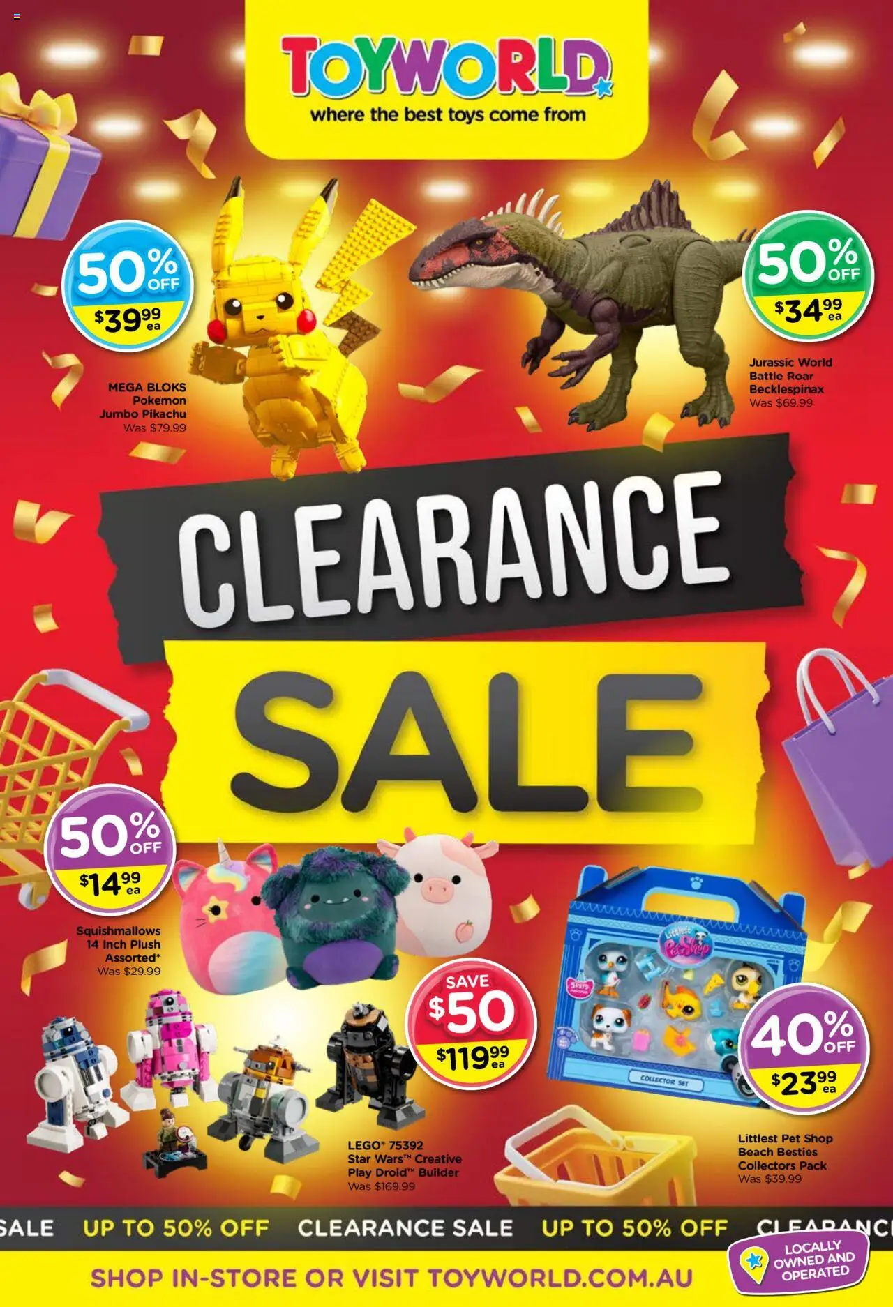Toyworld Catalogue  - page 1- valid from 20/07/2025