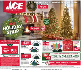 Preview ACE Hardware Red Hot Buys valid from 11/01/2025
