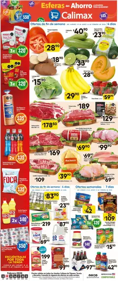 Calimax folleto Tijuana válido desde 13/02/2026