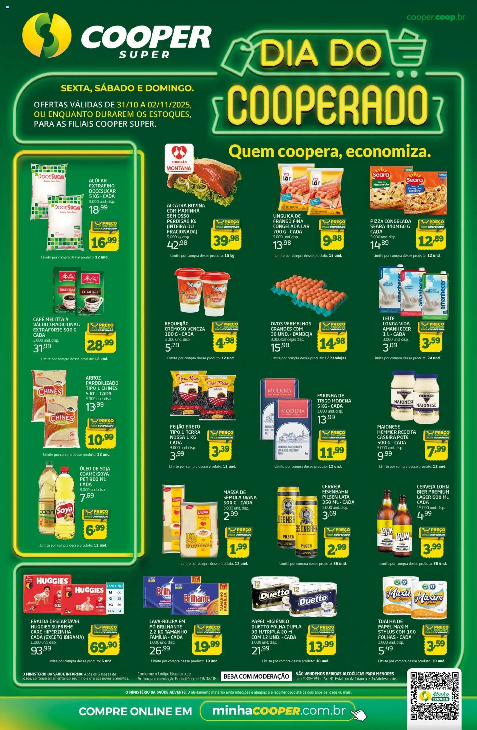 Cooper - Ofertas Super dia do cooperado - página 1- válido a partir de 31/10/2025

