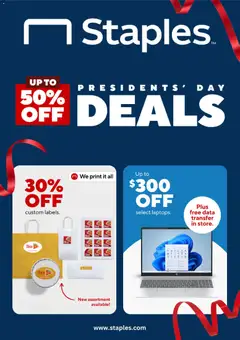 Preview Staples Weekly Ad valid from 02/08/2026