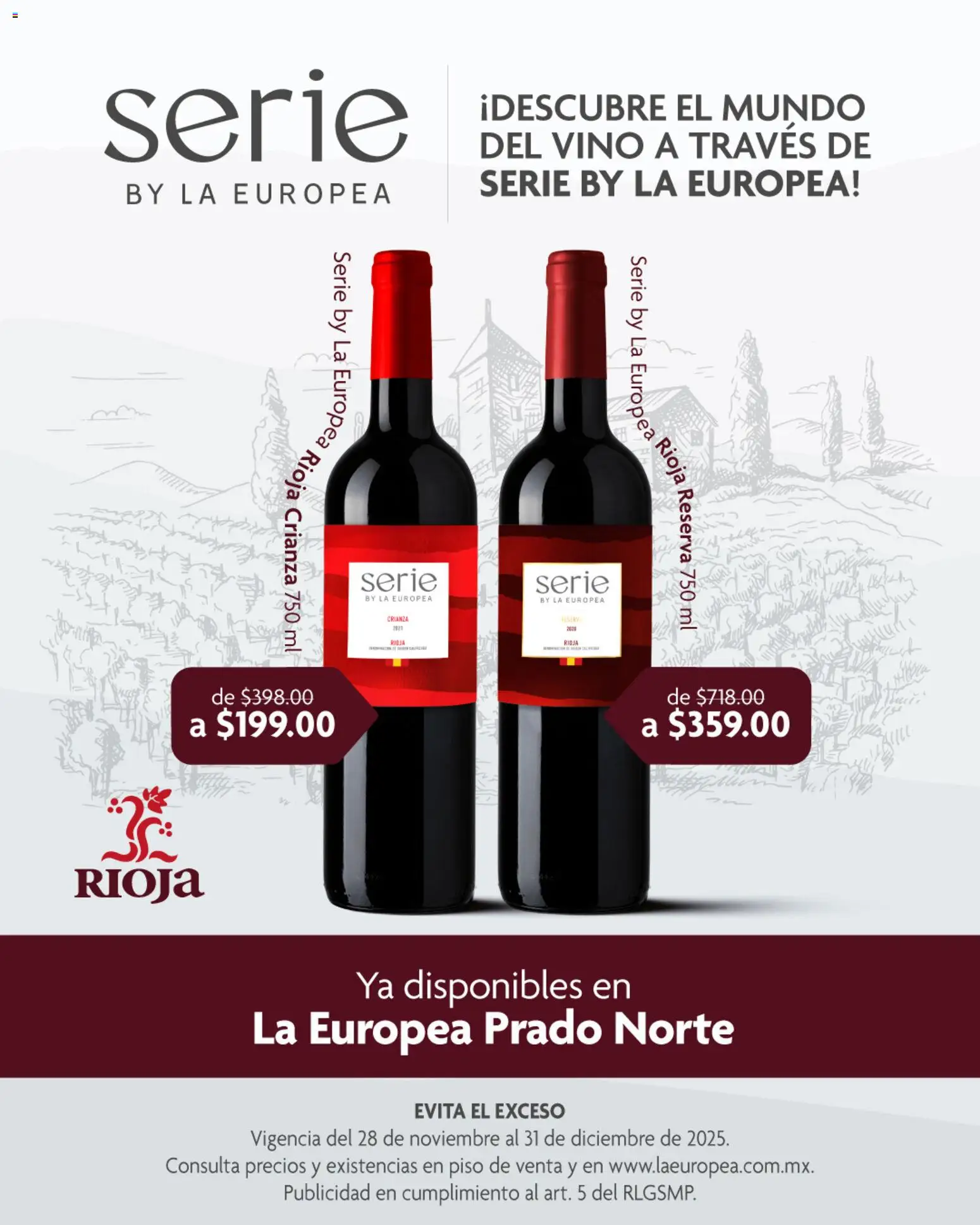 La Europea catálogo Rioja - página 1- válido desde 28/11/2025