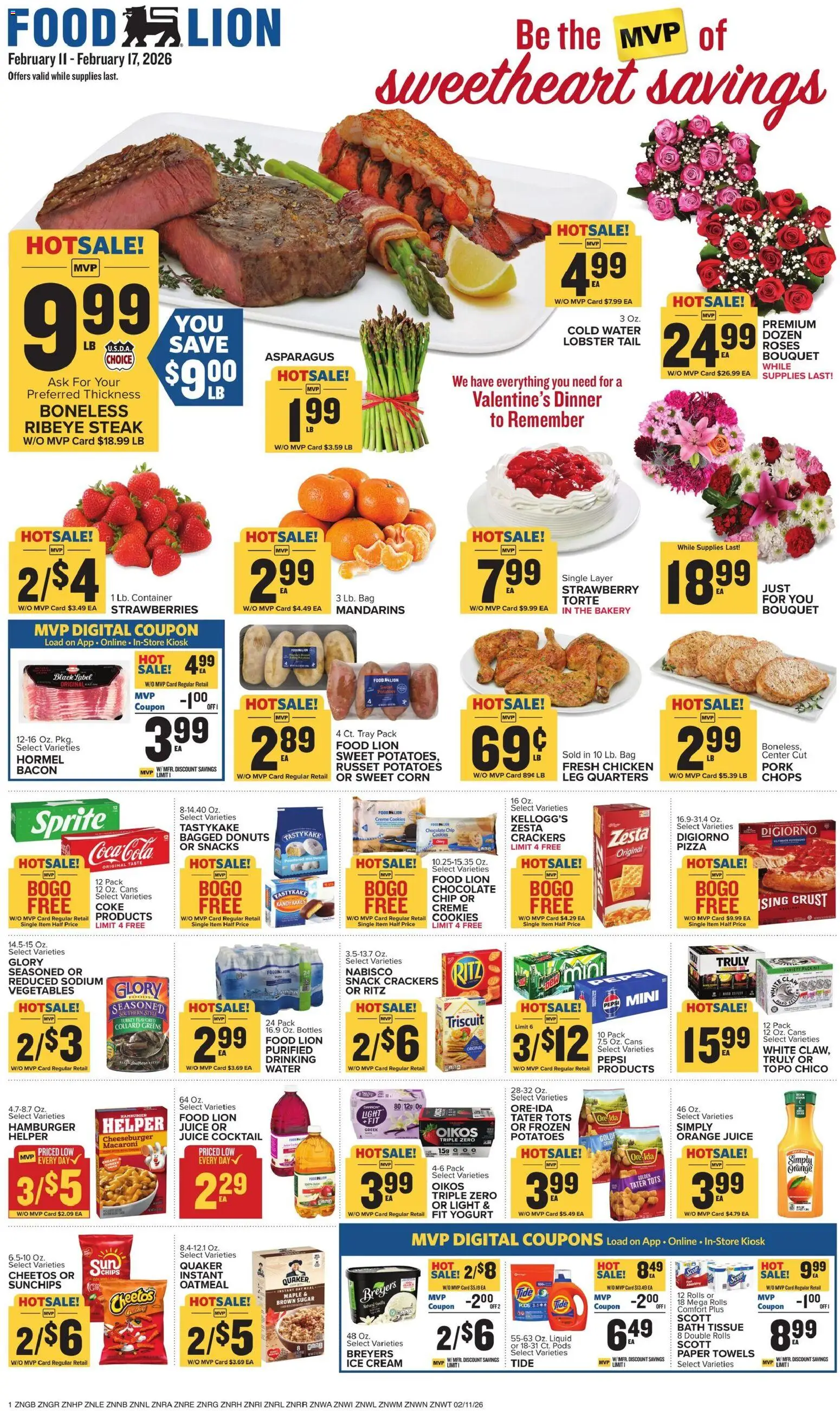 Food Lion Weekly Ad - page 1- valid from 02/11/2026