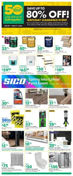 Preview Kent weekly flyer / circulaire valid from Feb 26, 2026