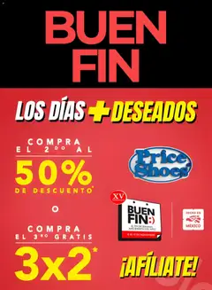 Price Shoes Buen Fin  válido desde 13/11/2025