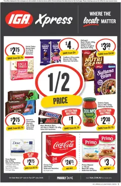 IGA catalogue preview - valid from 23/07/2025