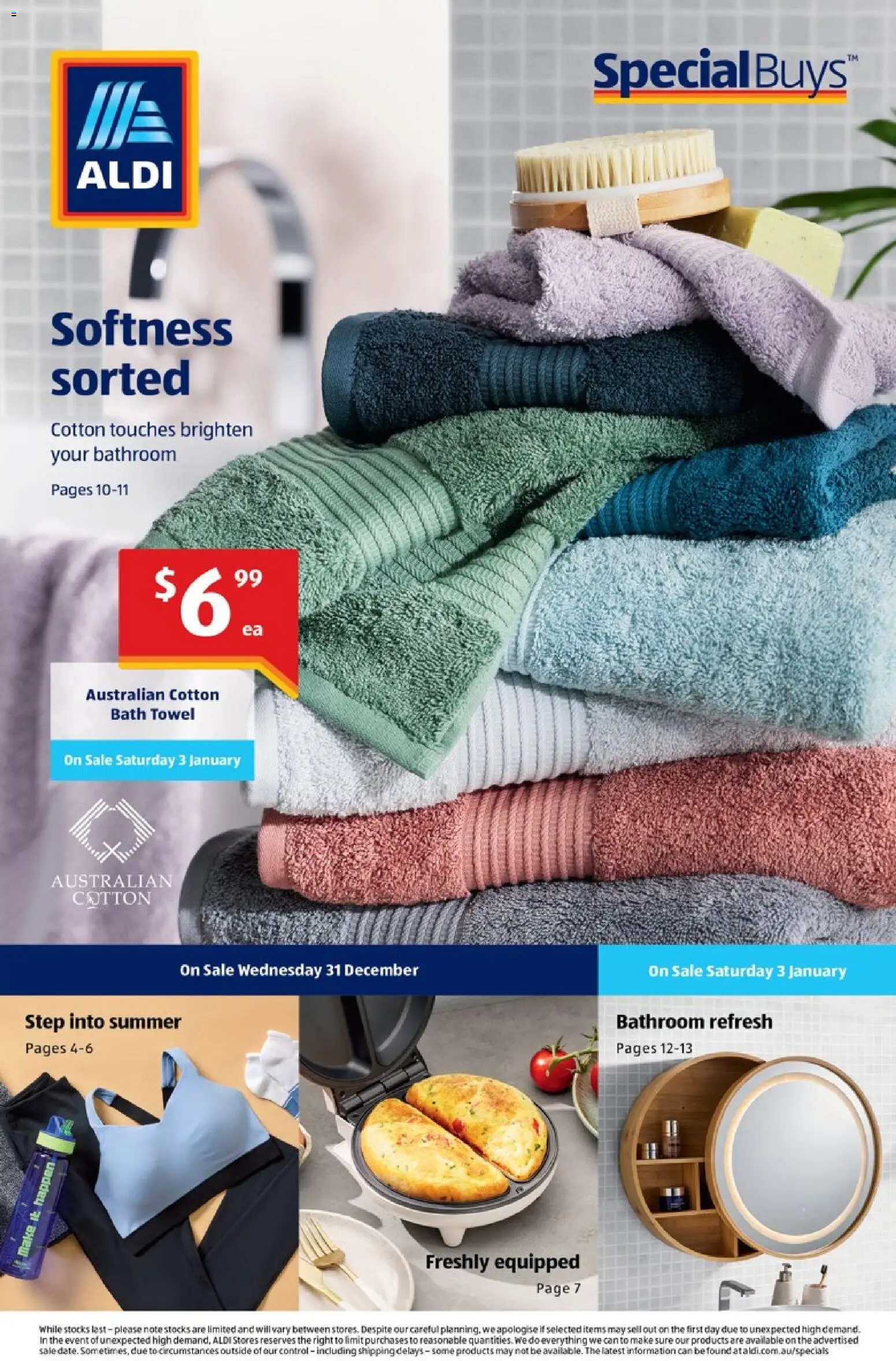 Catalogue Aldi - page 1- valid from 31/12/2025