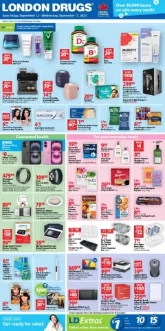 Preview London Drugs weekly flyer / circulaire valid from Sep 12, 2025
