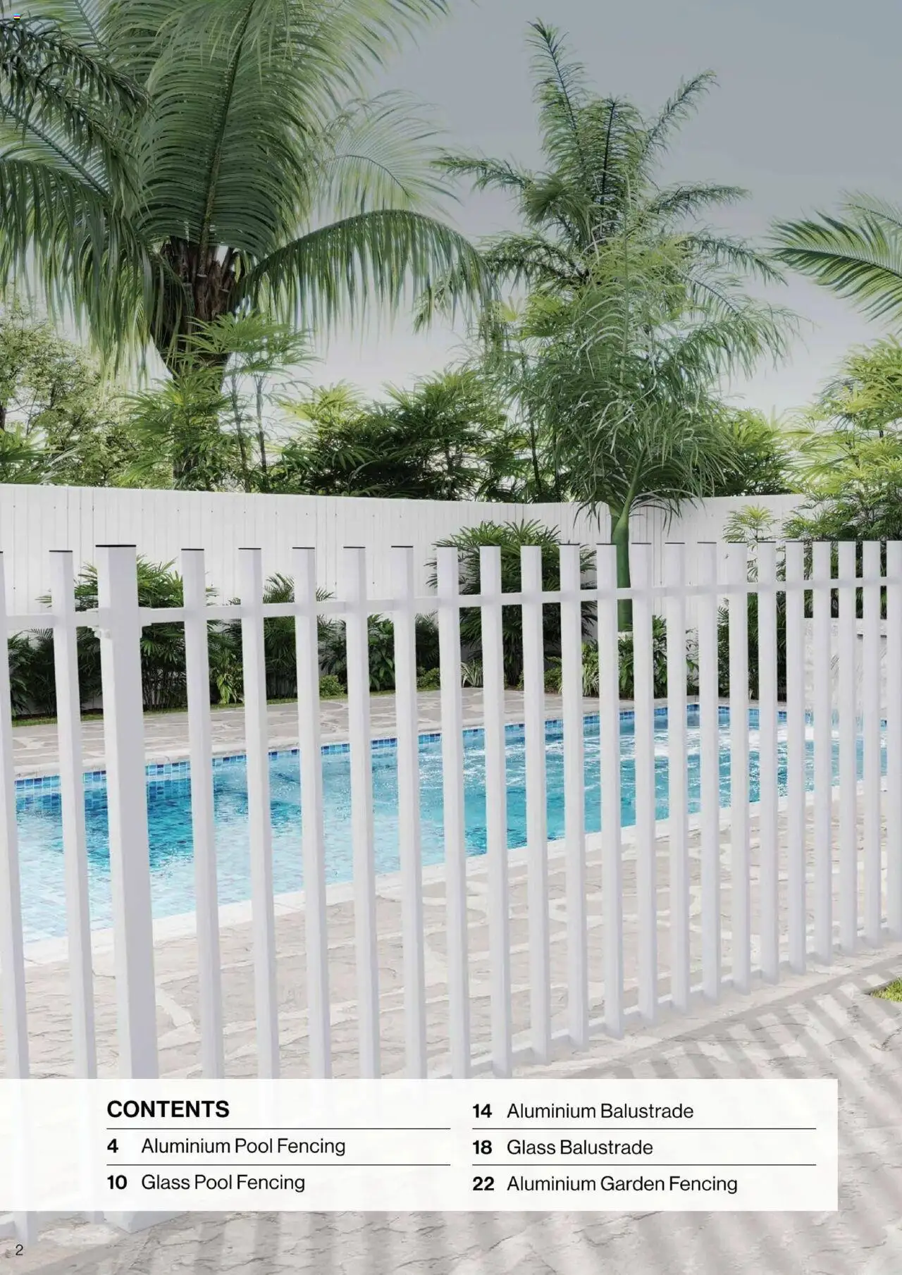 Bunnings Warehouse - Protectoral Aluminium and Glass Fencing Brochure - page 2- valid from 22/09/2025