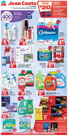 Preview Jean Coutu weekly flyer valid from Dec 25, 2025