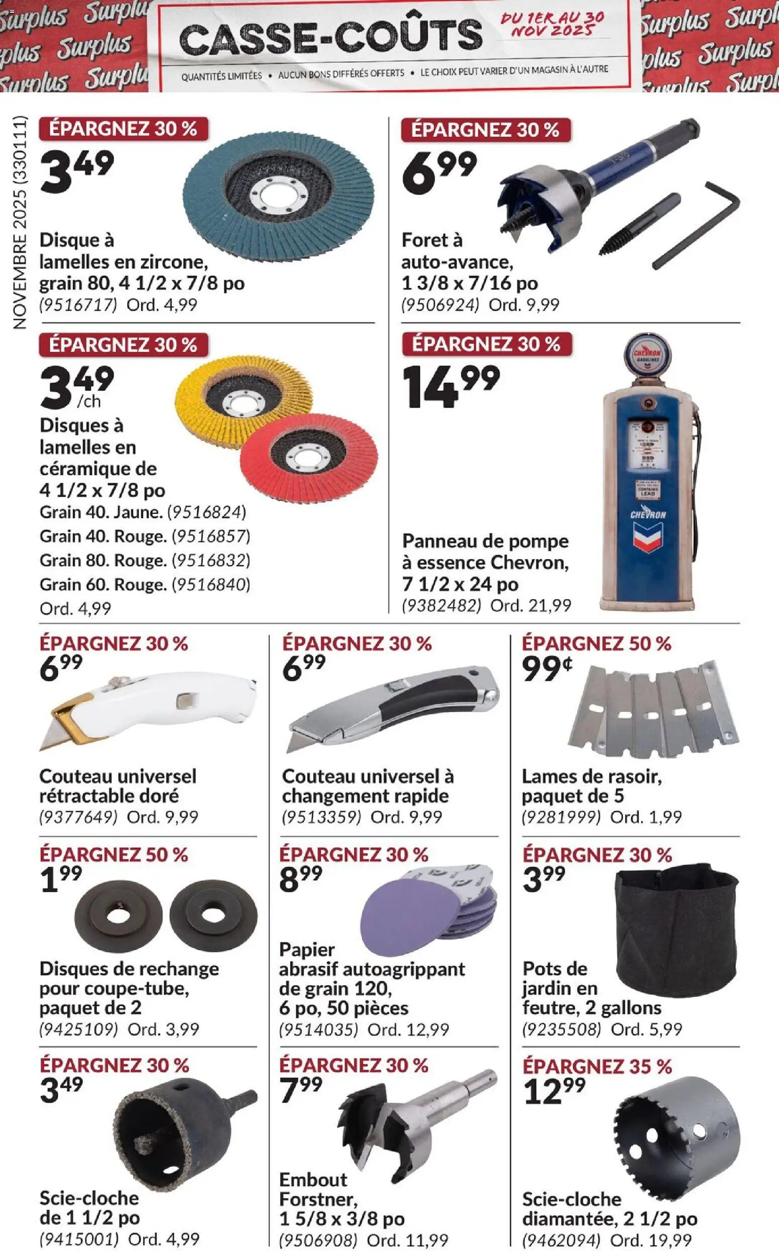 Princess Auto - Casse-Coûts - page 14- valid from Nov 1, 2025