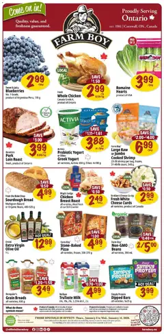 Preview Farm Boy weekly flyer / circulaire valid from Jan 8, 2026