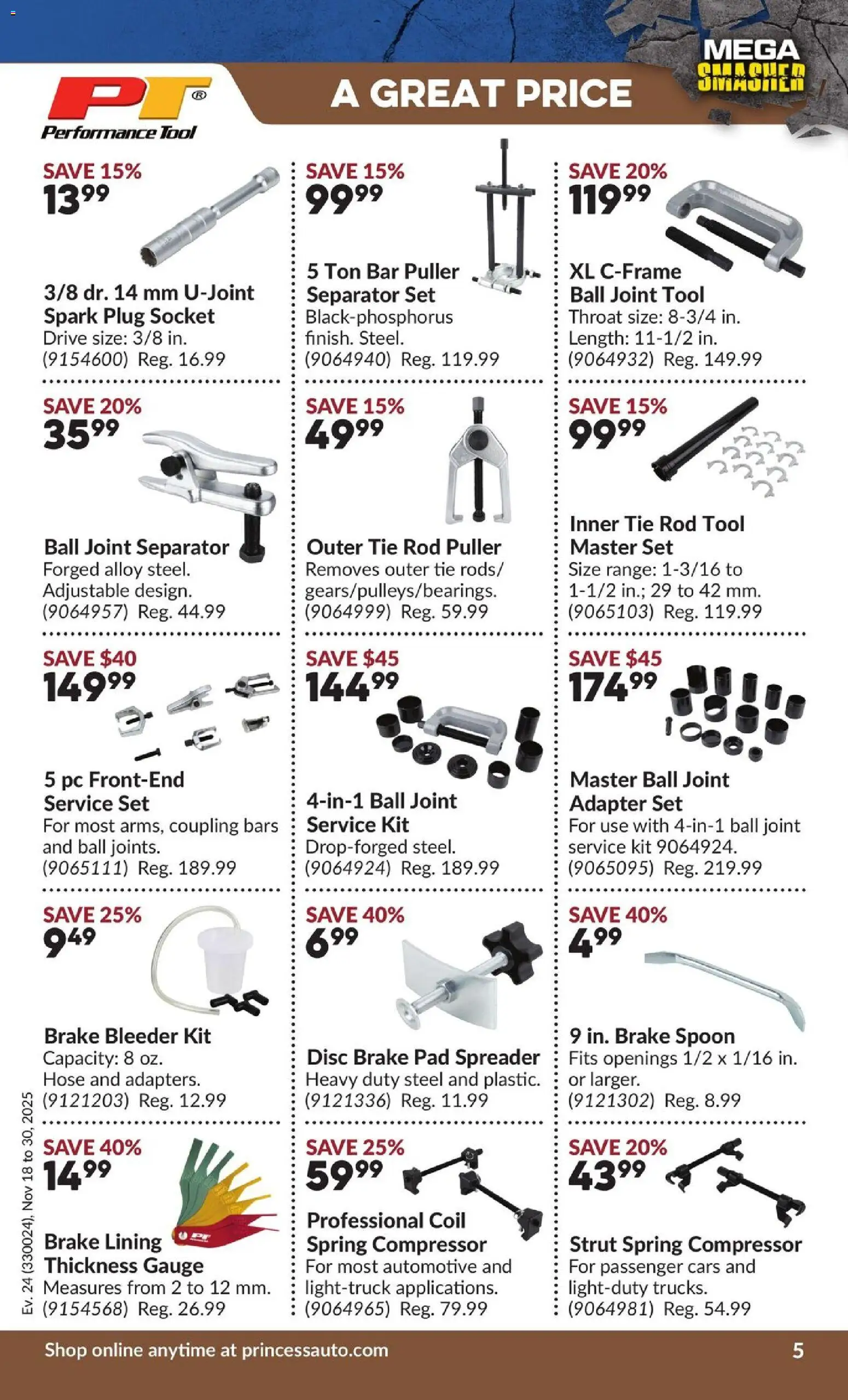 Princess Auto - 2 Week Sale! - page 18- valid from Nov 18, 2025