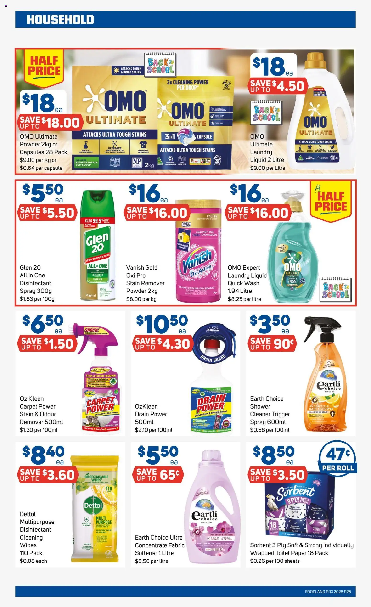 Foodland  Catalogue  - page 28- valid from 14/01/2026