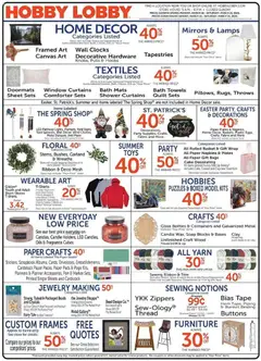 Preview Hobby Lobby Weekly Ad valid from 03/15/2026