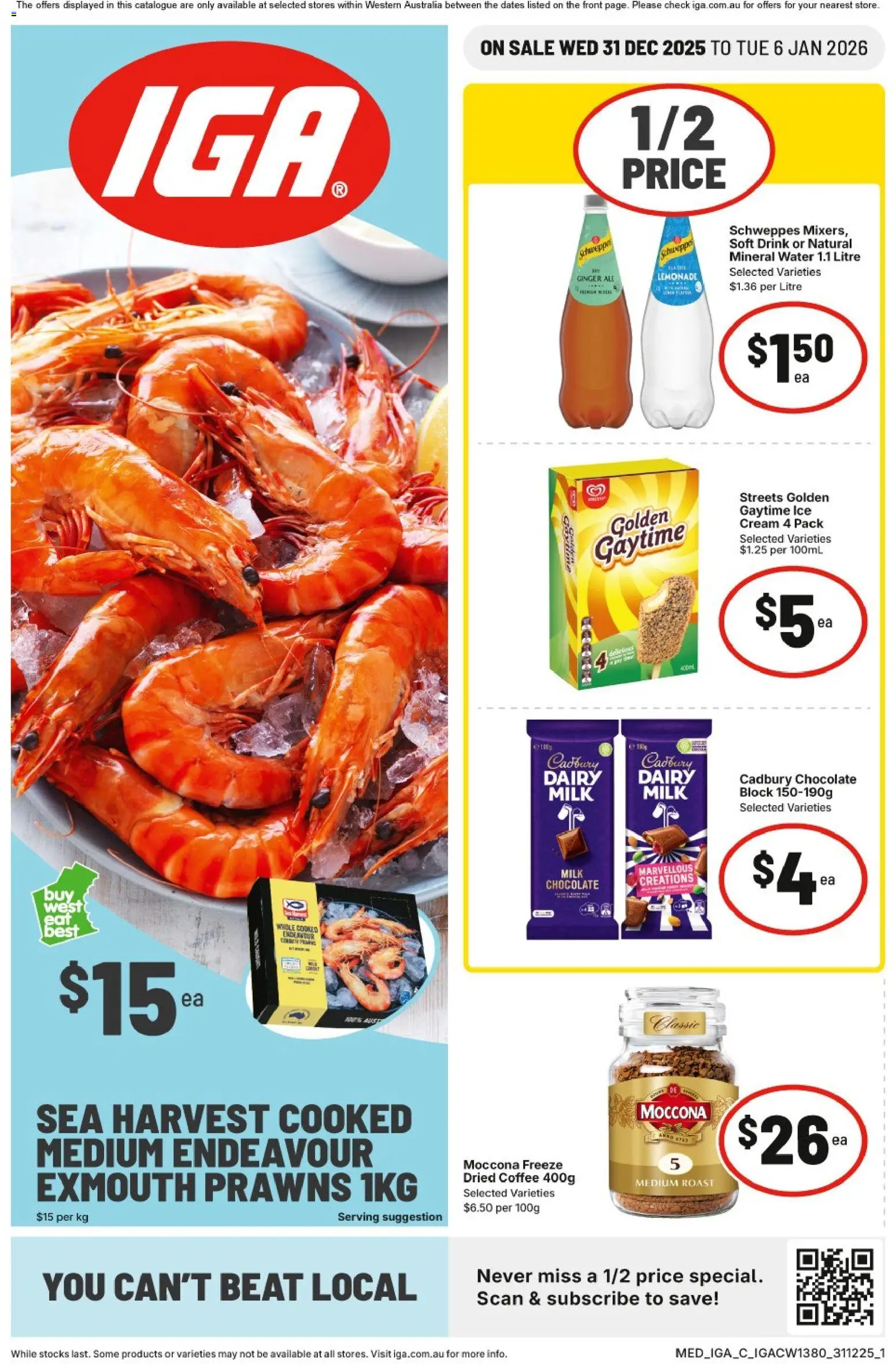 IGA Catalogue NT/WA - page 1- valid from 31/12/2025