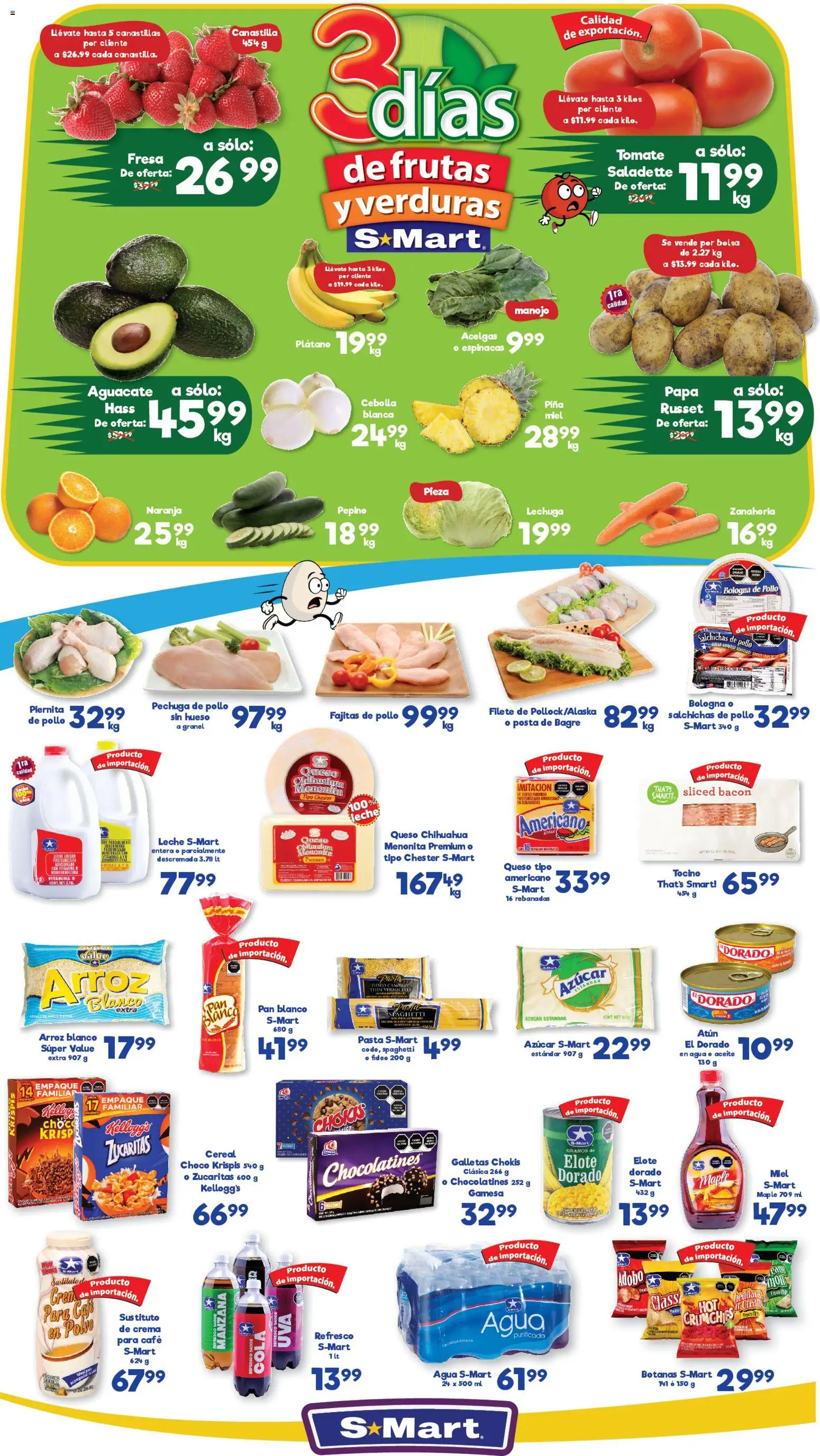 S-Mart folleto Monterrey - página 1- válido desde 20/01/2026