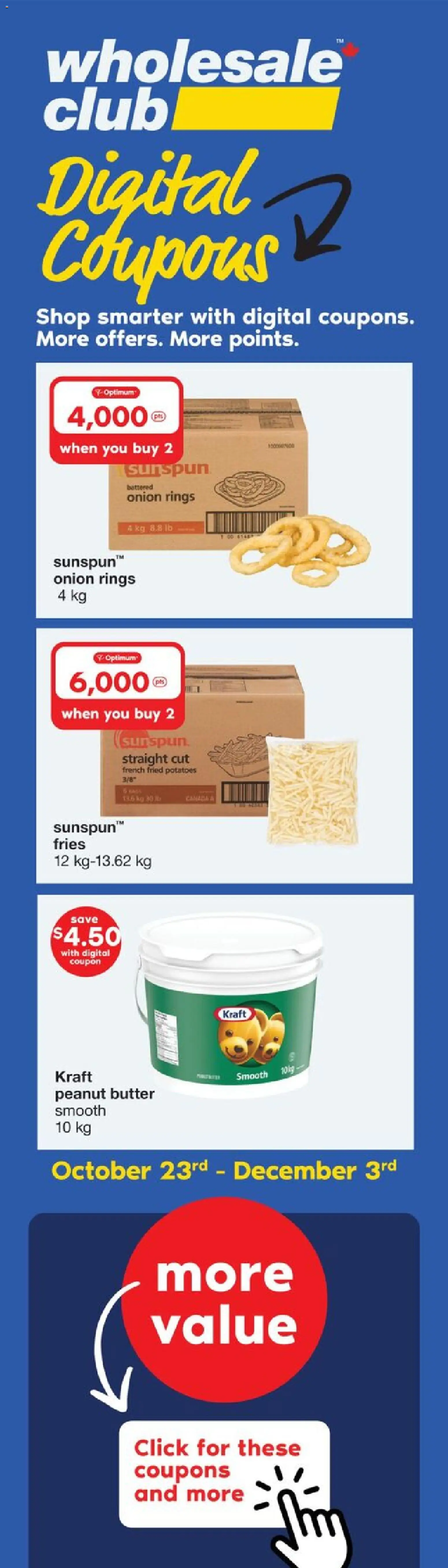 Wholesale Club weekly flyer / circulaire - page 4- valid from Nov 13, 2025