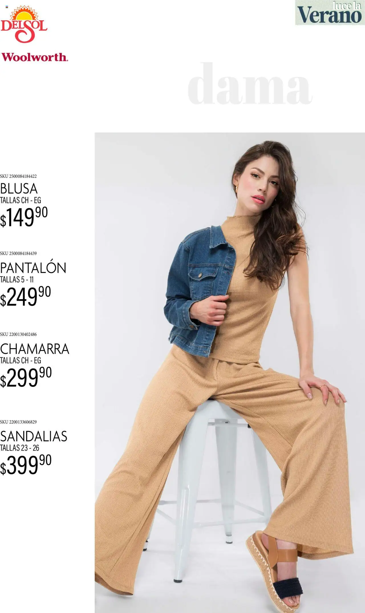 Del Sol y Woolworth catálogo Luce El Verano - página 14- válido desde 24/06/2025