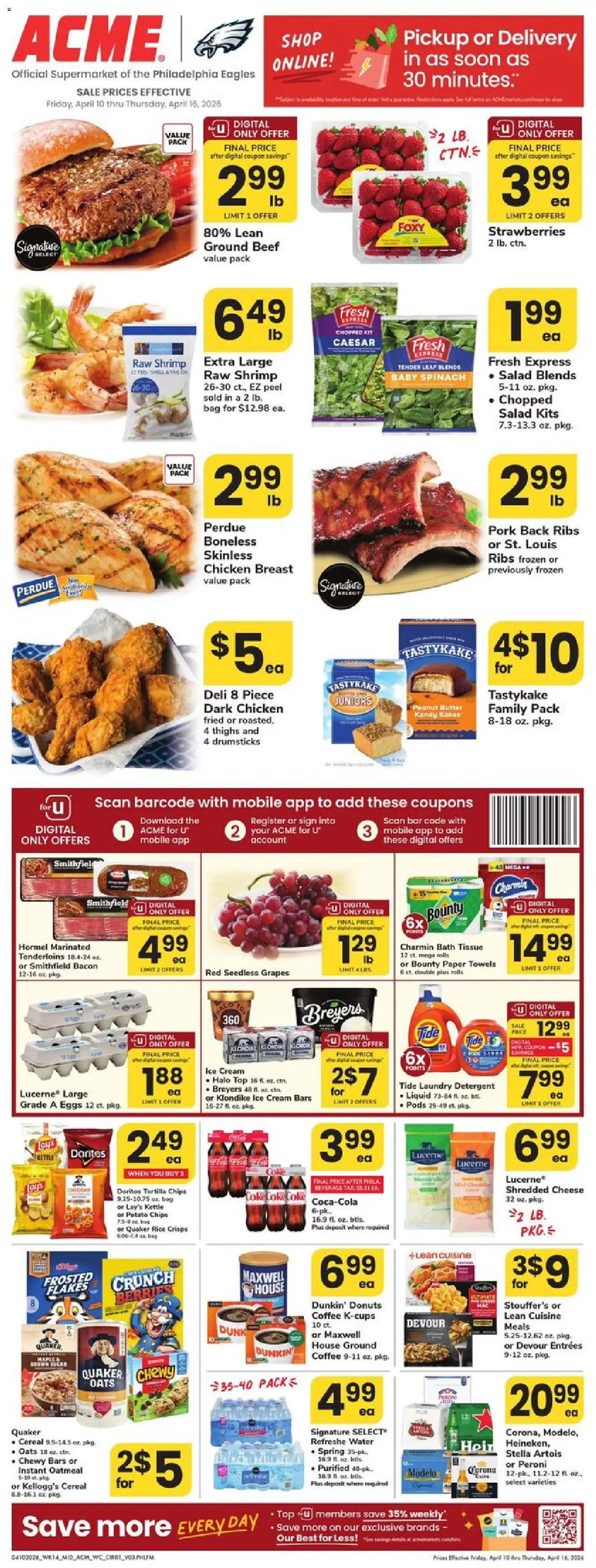 Acme Weekly Ad - page 1- valid from 04/10/2026