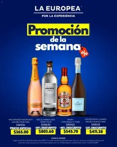 La Europea catálogo Promoción de la semana válido desde 08/12/2025