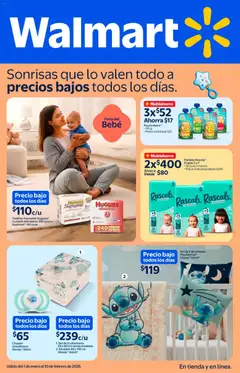 Walmart folleto Precios bajos  válido desde 01/01/2026