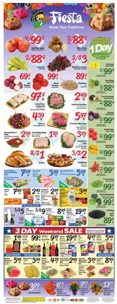 Preview Fiesta Mart Weekly Ad valid from 10/29/2025