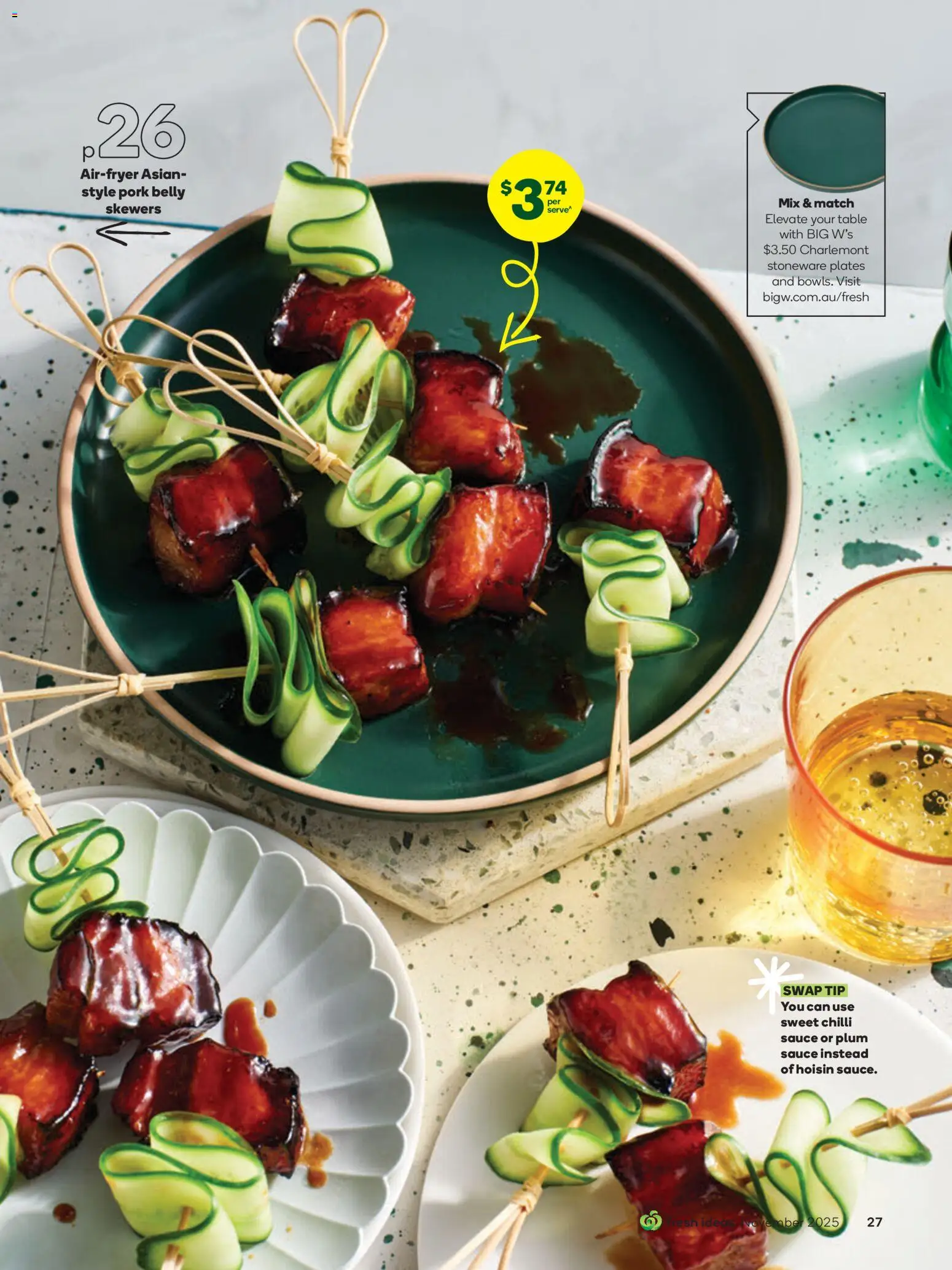 Woolworths Fresh Ideas Magazine - page 27- valid from 01/11/2025