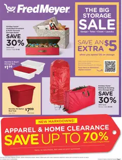 Preview Fred Meyer Home & Apparel valid from 01/07/2026