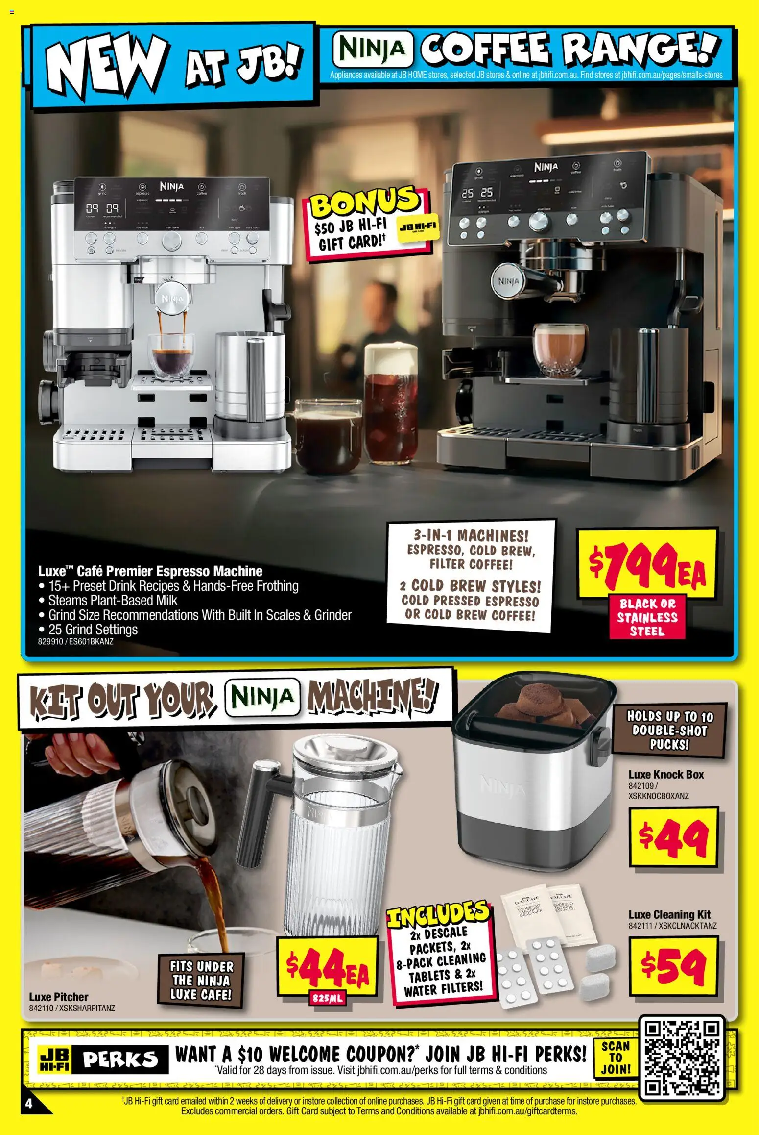 JB Hi-Fi Hottest Coffee Range - page 4- valid from 06/11/2025
