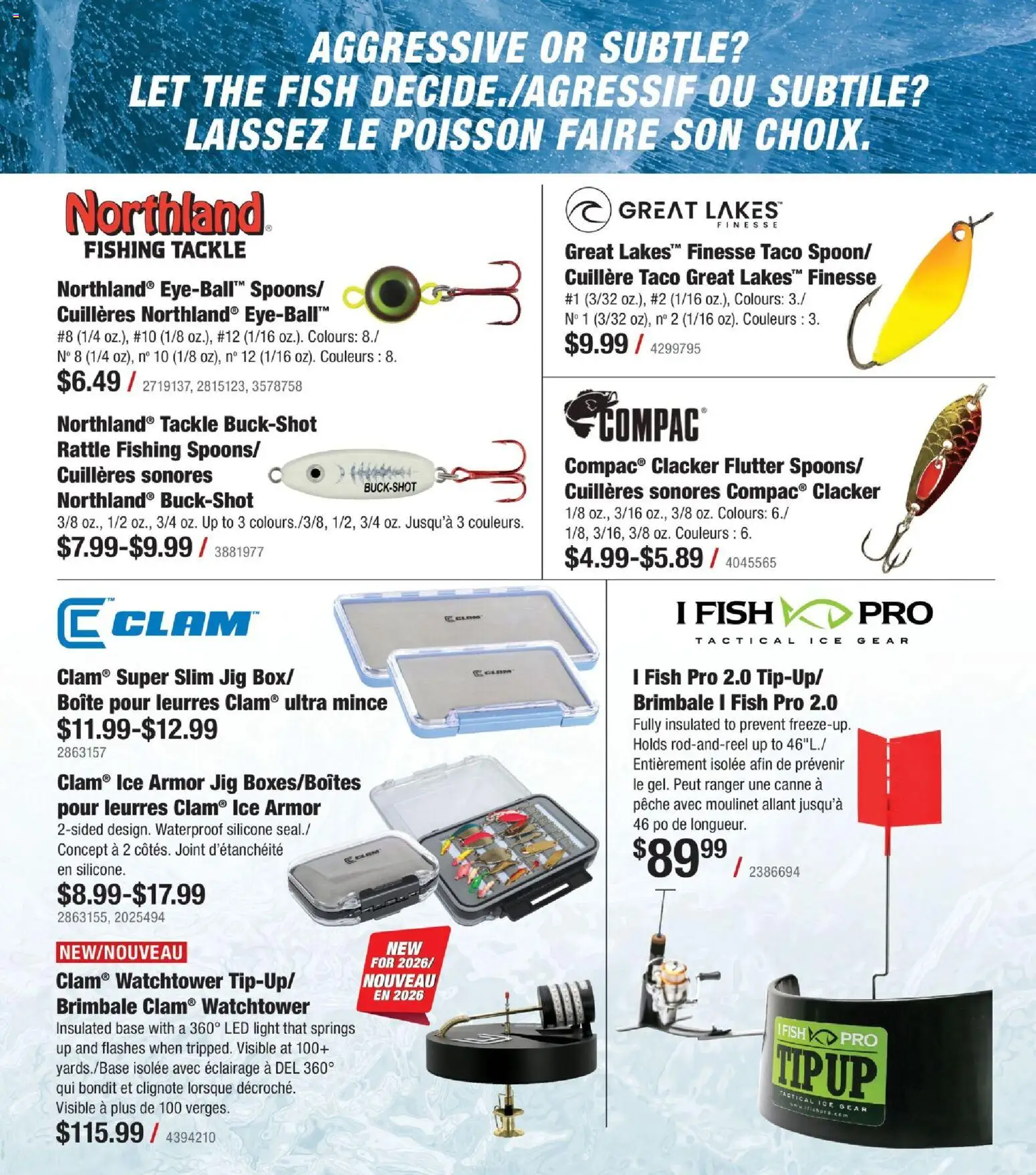 Cabelas - 2025 Ice Fishing Catalogue - page 14- valid from Nov 21, 2025