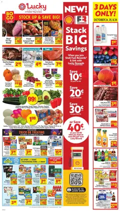 Preview Lucky Supermarkets Weekly - CA valid from 10/22/2025