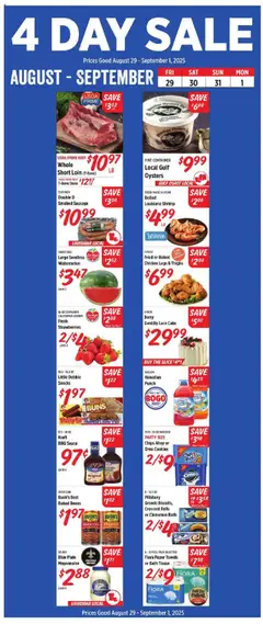 Preview Rouses Weekly Ad - LA valid from 08/27/2025