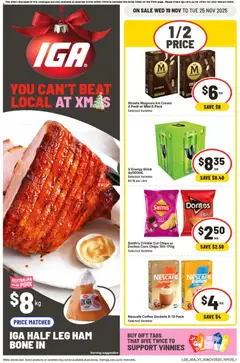 IGA catalogue preview - valid from 19/11/2025