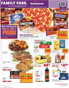 Preview Family Fare Weekly Ad valid from 10/26/2025