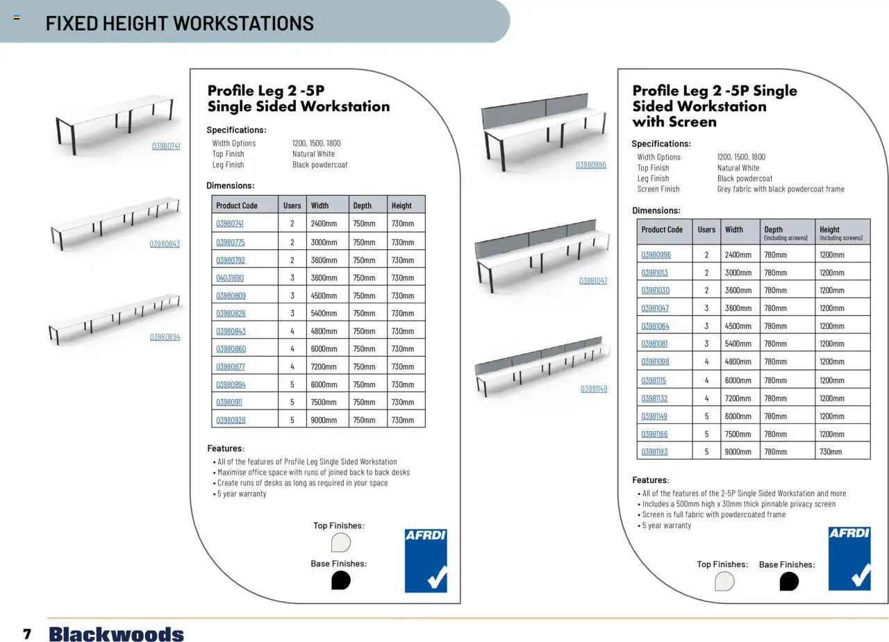 Black Woods Furniture Catalogue - page 8- valid from 18/11/2024
