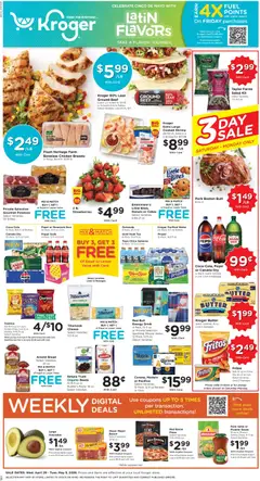 Preview Kroger Weekly Ad valid from 04/29/2026