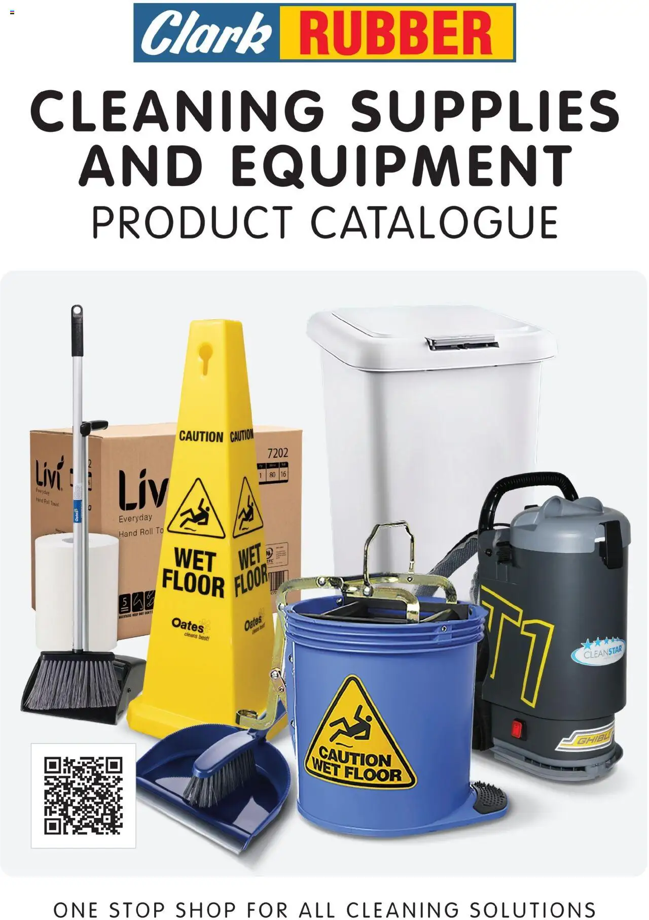 Clark Rubber Catalogue  - page 1- valid from 05/05/2025