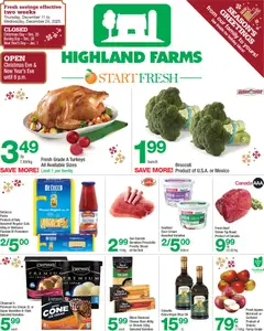 Preview Highland Farms weekly flyer / circulaire valid from Dec 11, 2025