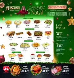 Pré-visualização Supermercados Rondon - Ofertas de Natal válida a partir de 21/12/2025