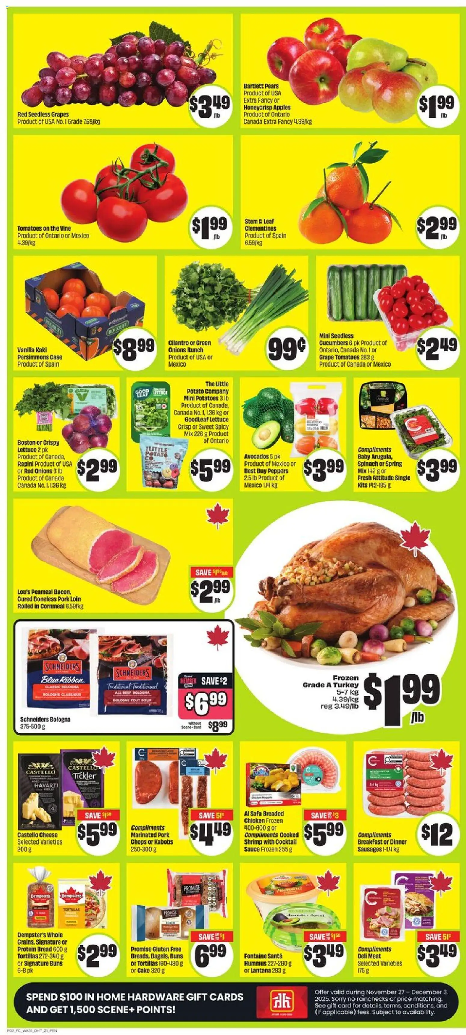 FreshCo - Black Friday  - page 3- valid from Nov 27, 2025