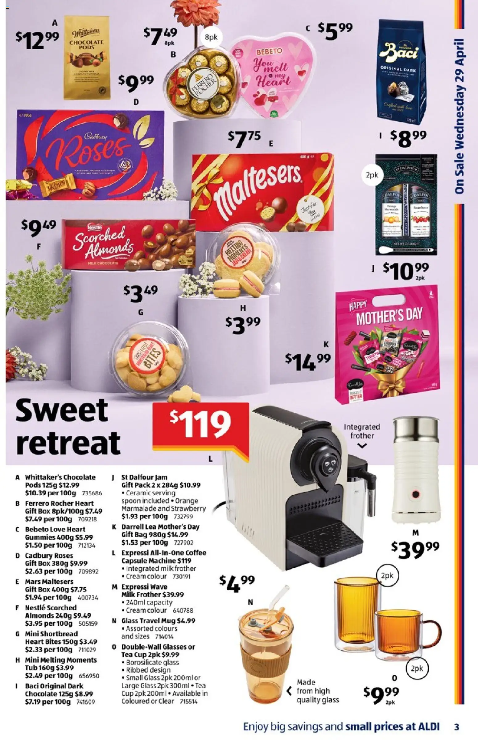 Aldi catalogue  - page 3- valid from 29/04/2026