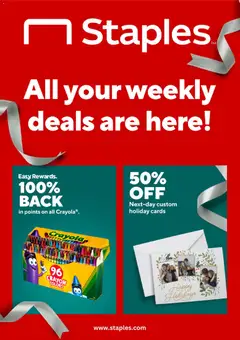 Preview Staples Weekly Ad valid from 12/14/2025