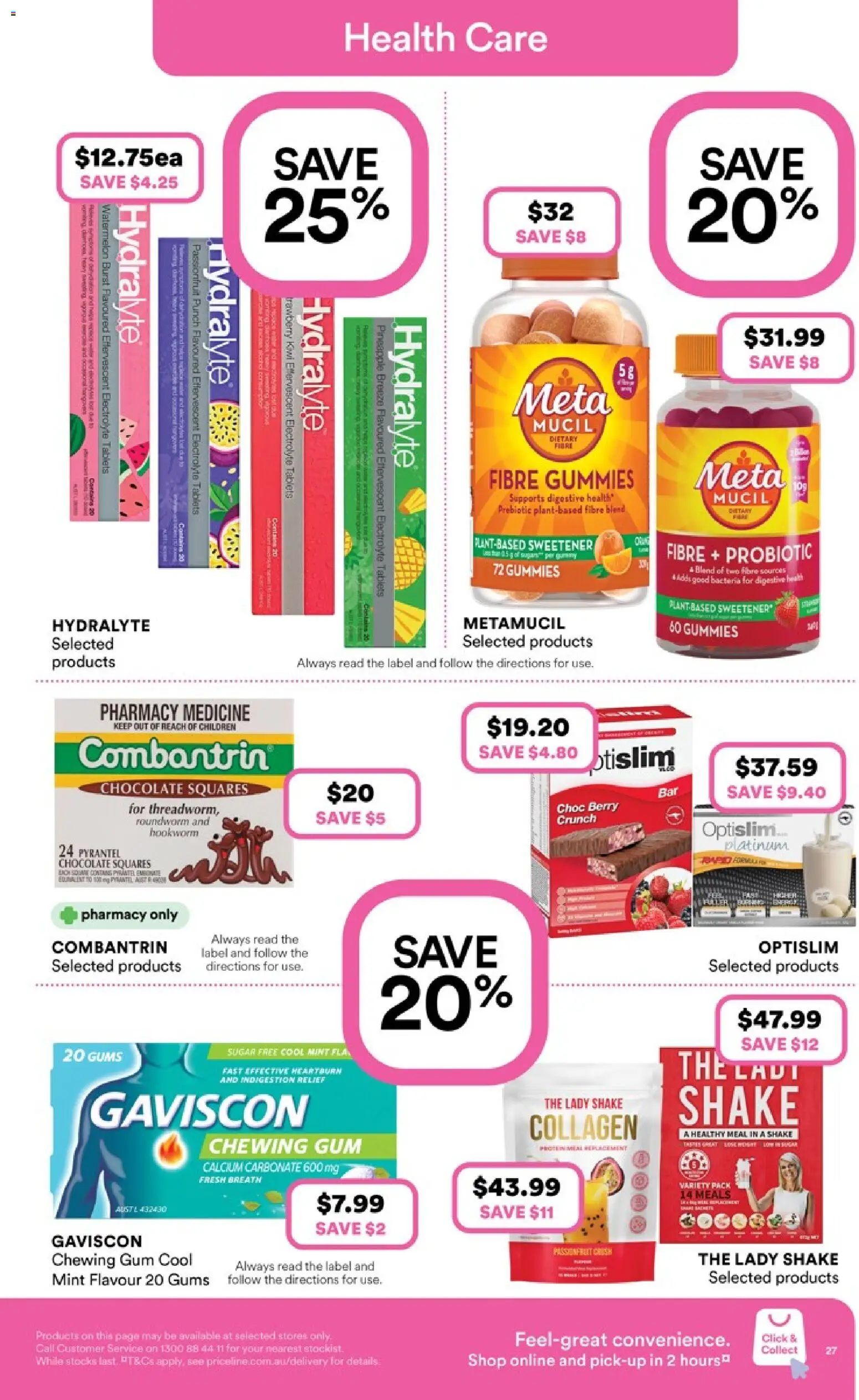 Priceline Pharmacy catalogue  - page 27- valid from 09/04/2026