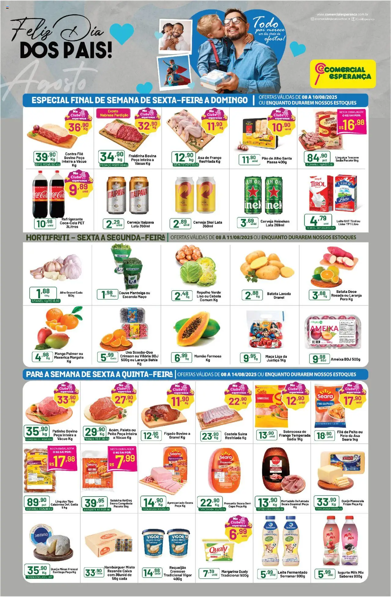 Comercial Esperança - Ofertas da semana - página 1- válido a partir de 08/08/2025

