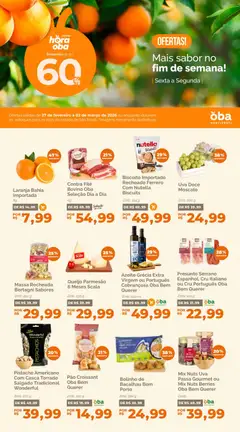 Pré-visualização Oba Hortifruti - Ofertas da semana válida a partir de 27/02/2026