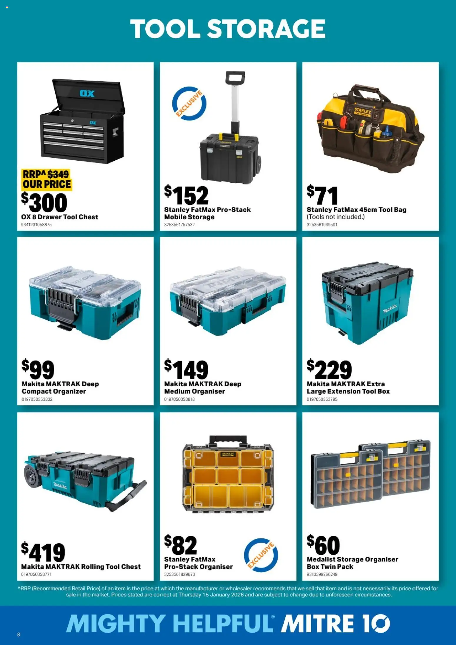Mitre 10 Catalogue  - page 8- valid from 25/02/2026