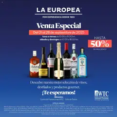 La Europea - Catálogo Venta Especial válido desde 01/09/2025