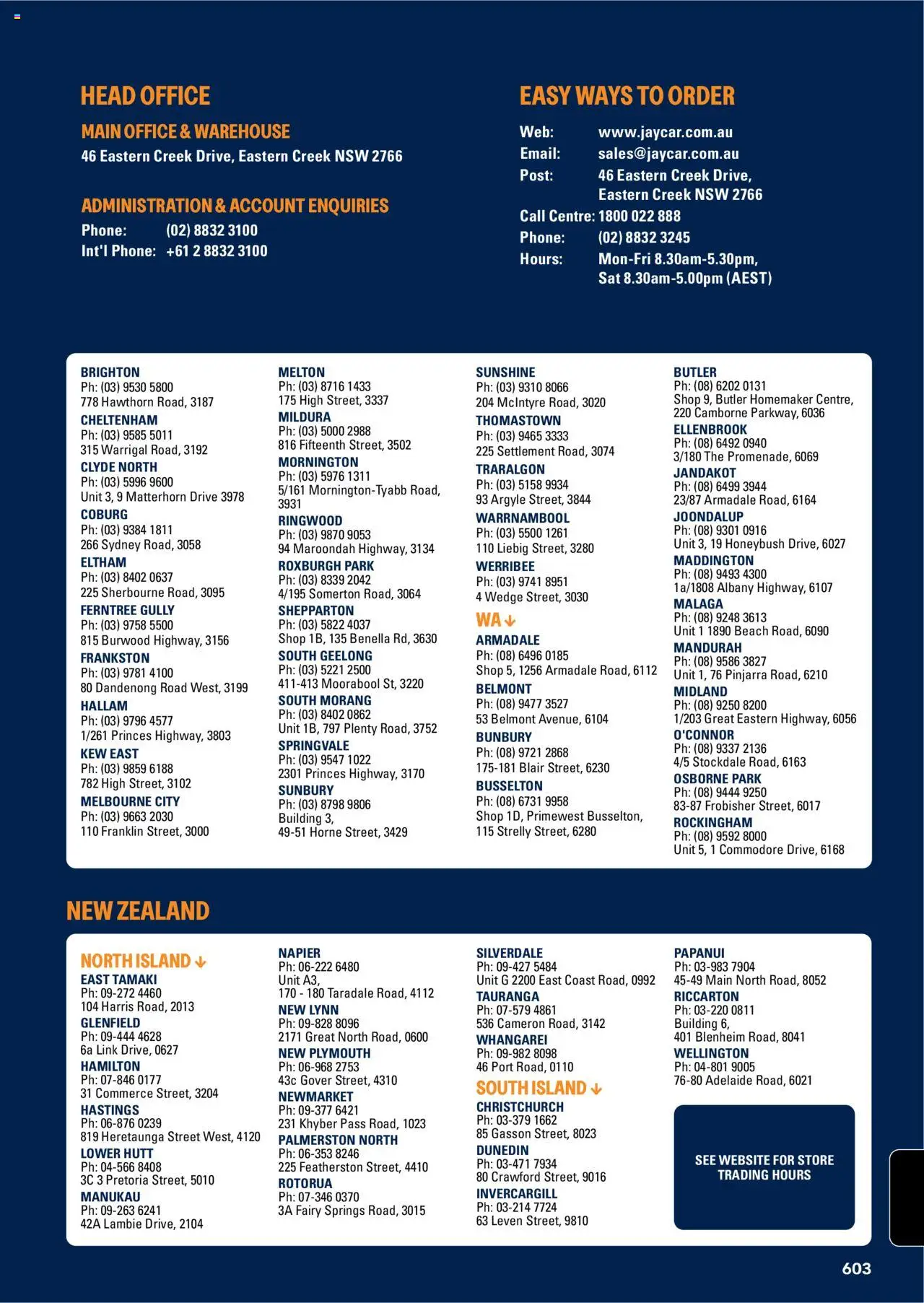 Jaycar Engineering & Scientific Catalogue 2025/2026  - page 603- valid from 09/07/2025